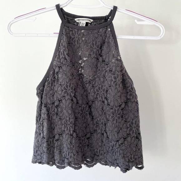 Lace Crop Top by American Eagle Outfitters Size XS - Picture 2 of 9